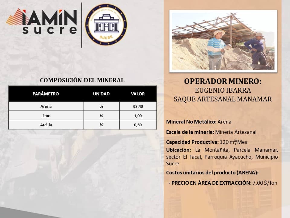 Ficha de operador minero 15 — Portafolio de Negocio
